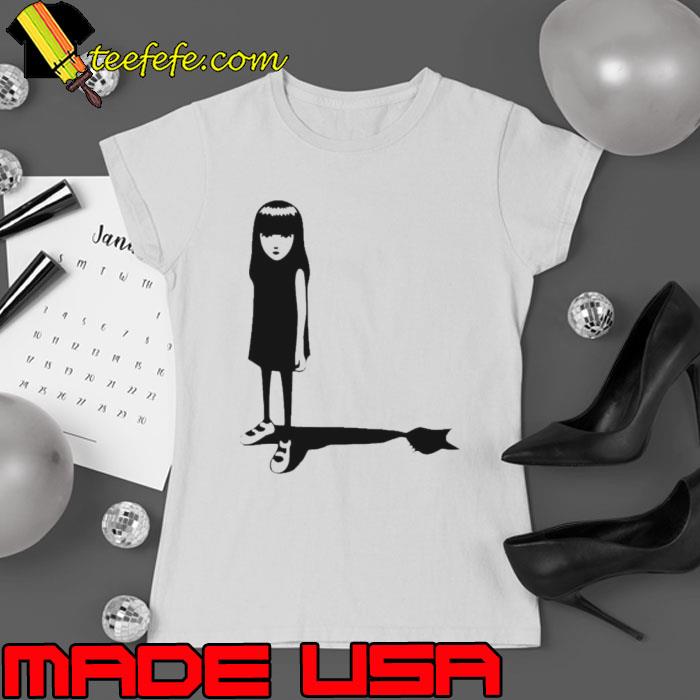 Black Cat Shadow Emily The Strange s Ladies tee Black Cat Shadow Emily The Strange s Ladies tee