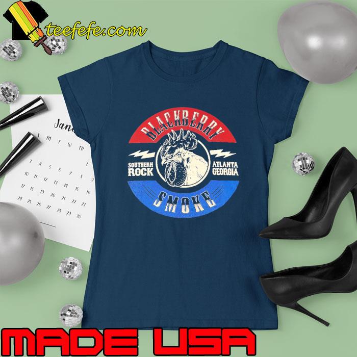 Blackberry Smoke Angry Rooster Shirt Ladies tee Blackberry Smoke Angry Rooster Shirt Ladies tee