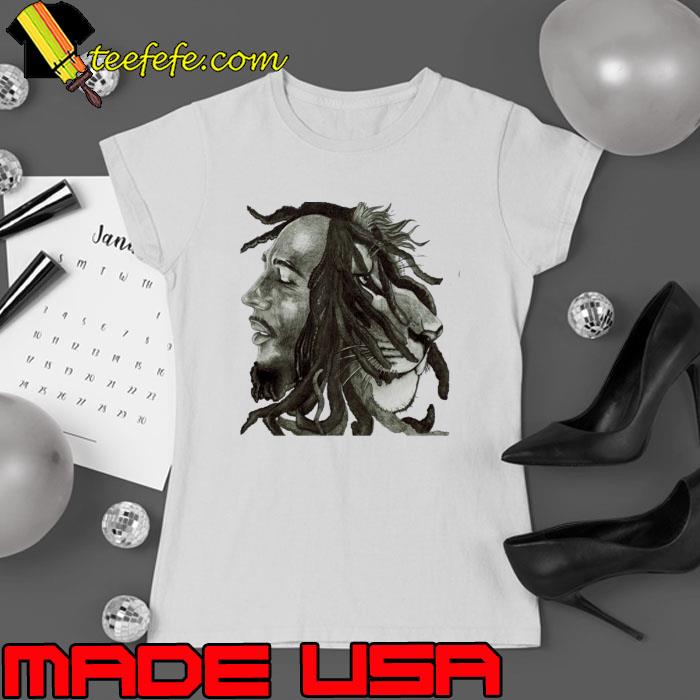 Bob Marley Lion Face Shirt Ladies tee Bob Marley Lion Face Shirt Ladies tee