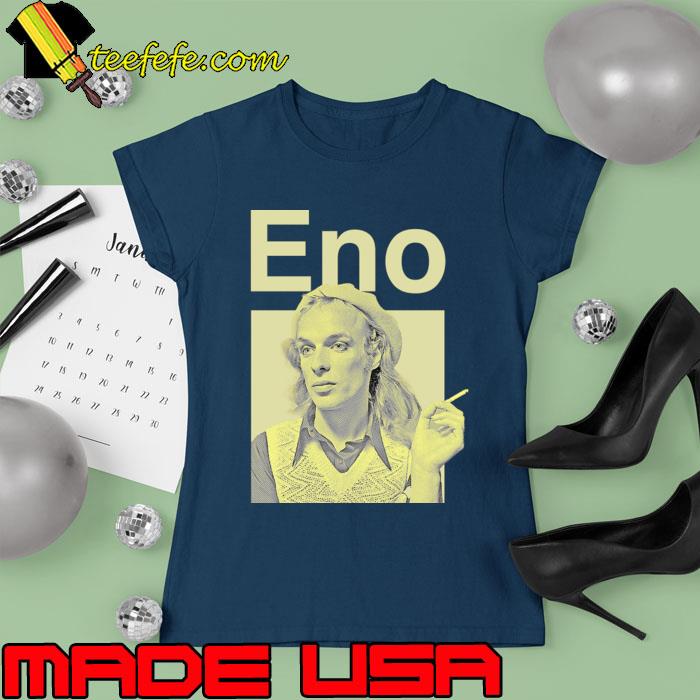 Brian Eno a British musician composer record producer T-Shirt Ladies tee Brian Eno a British musician composer record producer T-Shirt Ladies tee
