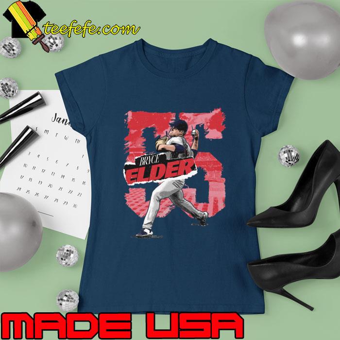 Bryce Elder Player Baseball pitcher Atlanta Rough T-Shirt Ladies tee Bryce Elder Player Baseball pitcher Atlanta Rough T-Shirt Ladies tee