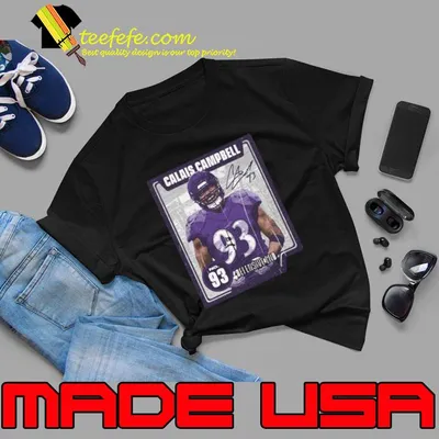 Calais Campbell American football defensive end Baltimore Card T-Shirt