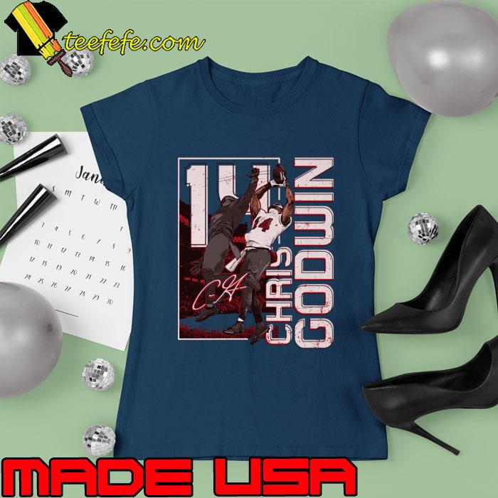 Chris Godwin football wide receiver Tampa Bay Catch T-Shirt Ladies tee Chris Godwin football wide receiver Tampa Bay Catch T-Shirt Ladies tee