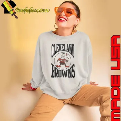 Cleveland Browns Logo LT Crew 3.0 shirt