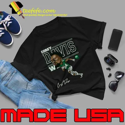 Corey Davis New York J football wide receiver signature T-Shirt