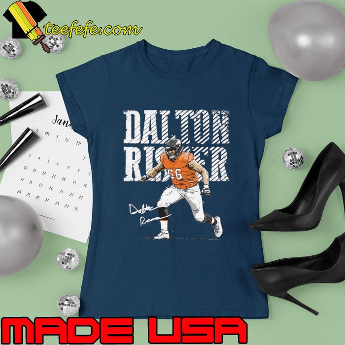 Dalton Risner Signature American football offensive guard Denver Bold T-Shirt Ladies tee Dalton Risner Signature American football offensive guard Denver Bold T-Shirt Ladies tee