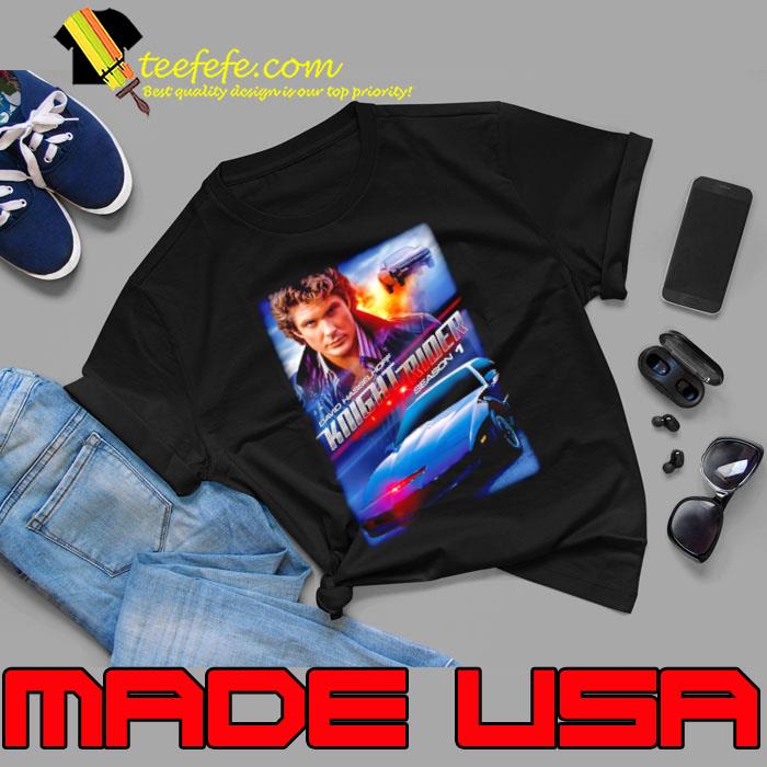 David Hasselhoff Knight Rider Season 1 T-Shirt