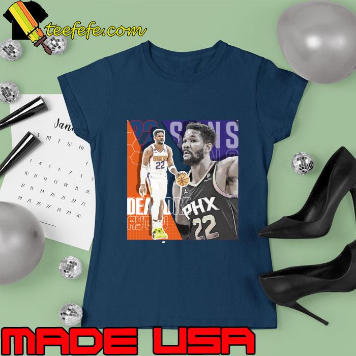 Deandre Ayton professional basketball player Paper Poster Suns 22 T-Shirt Ladies tee Deandre Ayton professional basketball player Paper Poster Suns 22 T-Shirt Ladies tee