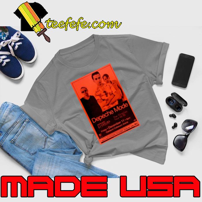 Depeche Mode Concert Oakland Coliseum Arena T-Shirt Unisex Depeche Mode Concert Oakland Coliseum Arena T-Shirt Unisex
