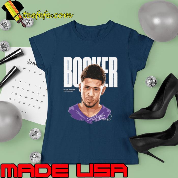 Devin Booker Phoenix Game Face Signature Player Basketball T-Shirt Ladies tee Devin Booker Phoenix Game Face Signature Player Basketball T-Shirt Ladies tee