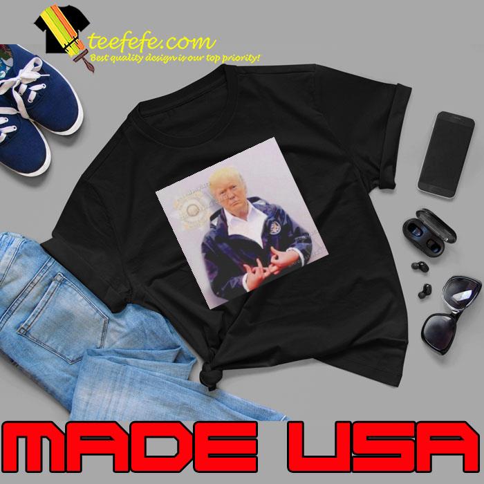 Donald Trump mugsot shirt