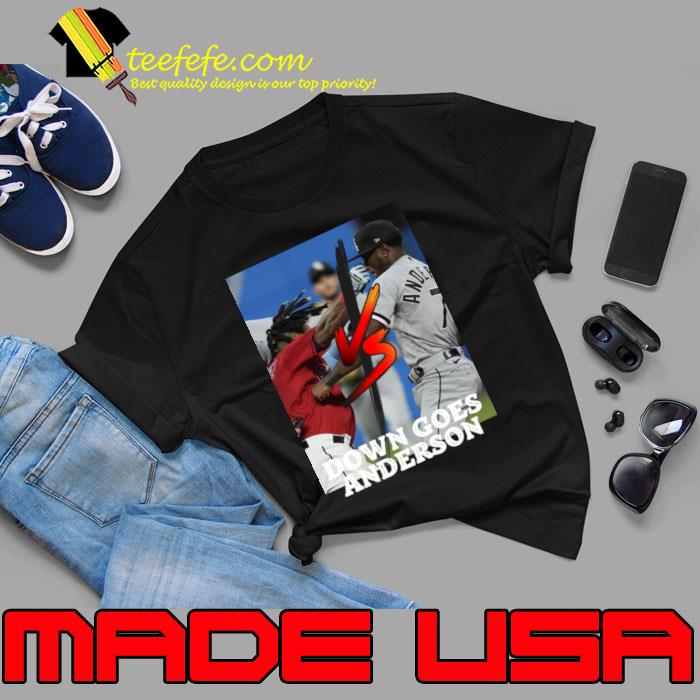 Down Goes Anderson Jose and Cleveland Knock Out T-Shirt