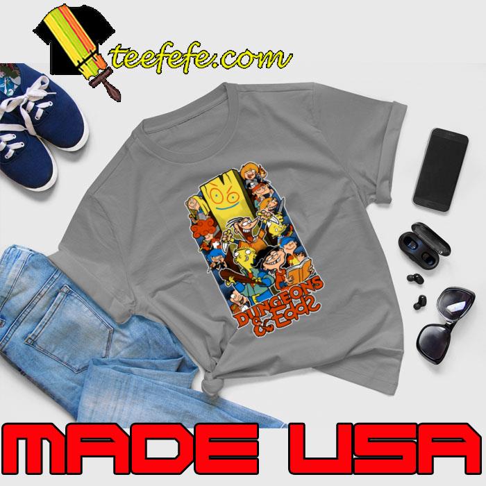 Dungeons and Edds RPG 90s Animation Poster T-Shirt Unisex Dungeons and Edds RPG 90s Animation Poster T-Shirt Unisex
