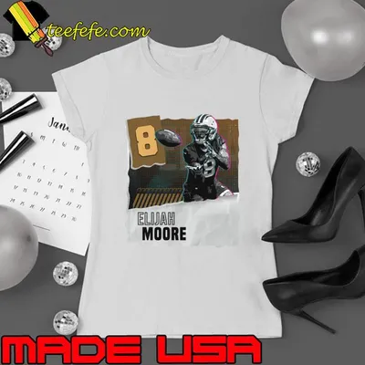 Elijah Moore American football wide receiver T-Shirt