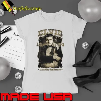 Elvis Presley Vintage 1954 King Of Rock And Roll T-Shirt