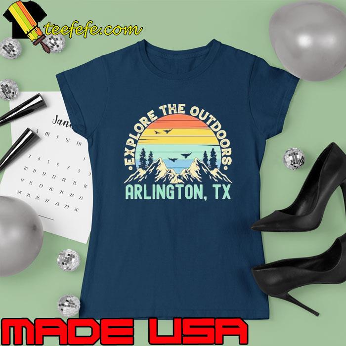 Explore the outdoors arlington tx mountain vintage s Ladies tee Explore the outdoors arlington tx mountain vintage s Ladies tee