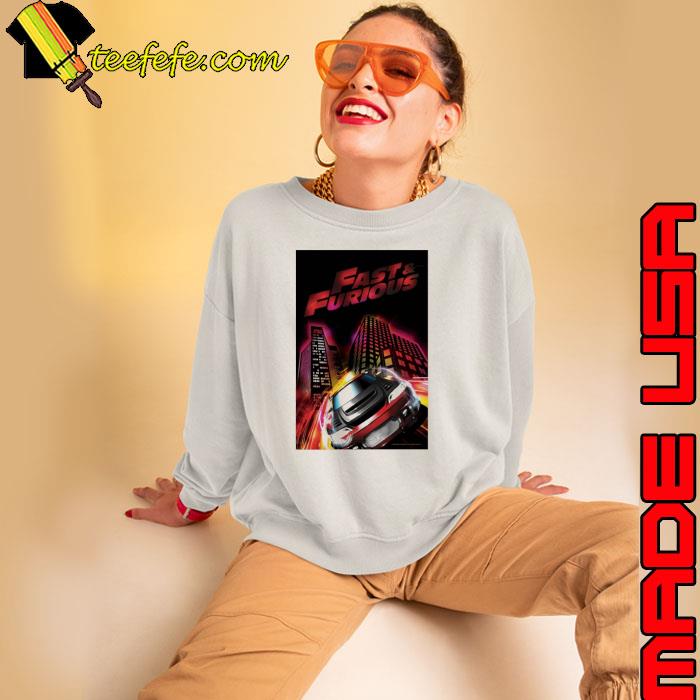 Fast And Furious Fast Car In The City s Sweatshirt Fast And Furious Fast Car In The City s Sweatshirt