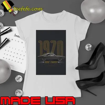 Fast And Furious Poster 1970 Dodge Charger shirt