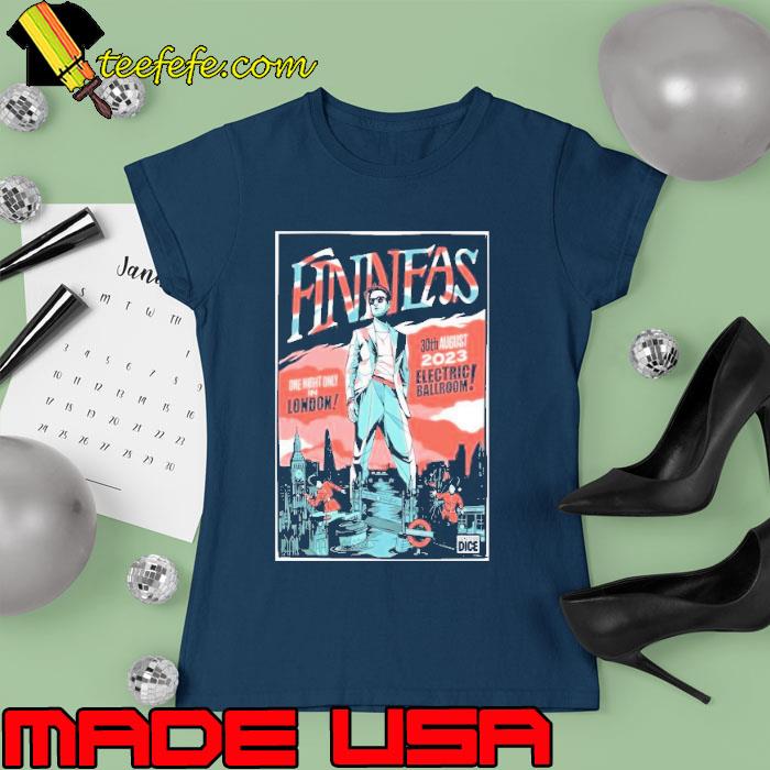 Finneas One Night In London 2023 Tour Poster London Electric Ballroom Shirt Ladies tee Finneas One Night In London 2023 Tour Poster London Electric Ballroom Shirt Ladies tee