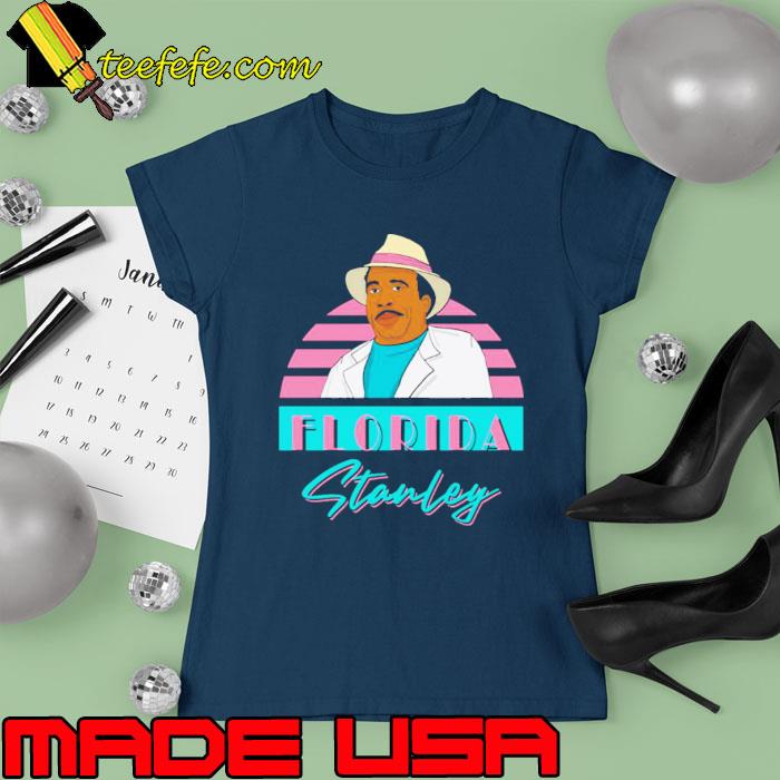 Florida Stanley Cartoon The Office Stanley Hudson s Ladies tee Florida Stanley Cartoon The Office Stanley Hudson s Ladies tee