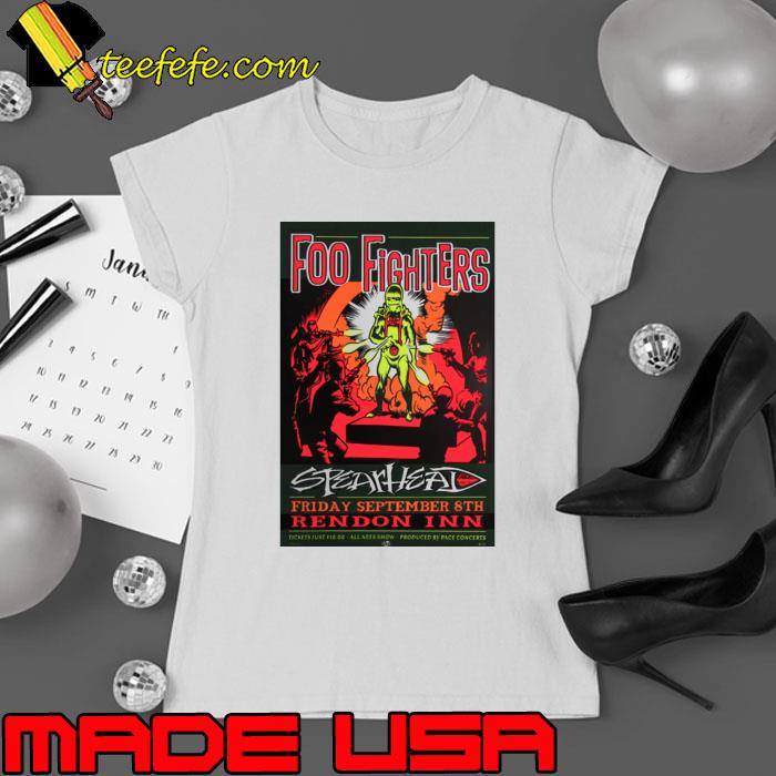 Foo Fighters Spearhead Rendon Inn Concert Tour T-Shirt Ladies tee Foo Fighters Spearhead Rendon Inn Concert Tour T-Shirt Ladies tee
