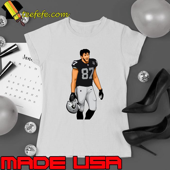 Foster Moreau American football tight end 87 Walks Off T-Shirt