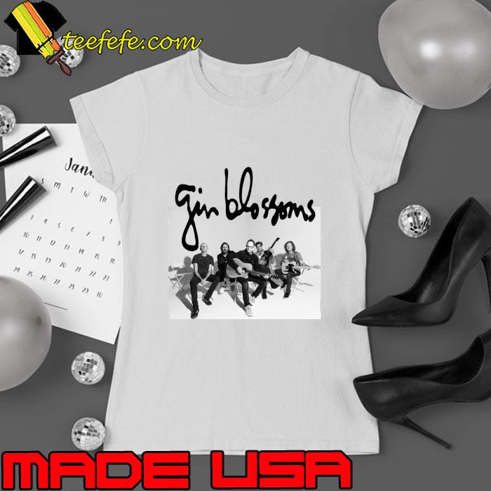 Gin Blossoms American alternative rock band 1987 T-Shirt Ladies tee Gin Blossoms American alternative rock band 1987 T-Shirt Ladies tee