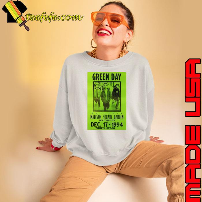 Green Day madison Square Garden new york city concert T-Shirt Green Day madison Square Garden new york city concert T-Shirt