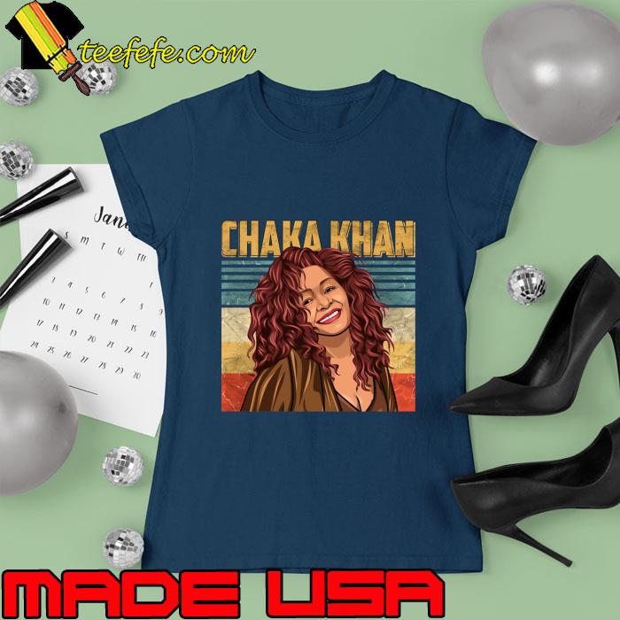 Groove With Chaka Khan American Singer Vintage T-Shirt Ladies tee Groove With Chaka Khan American Singer Vintage T-Shirt Ladies tee