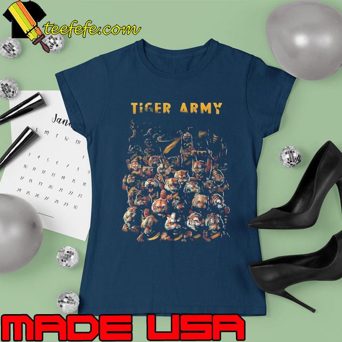 Group Of Tigers Army Shirt Ladies tee Group Of Tigers Army Shirt Ladies tee