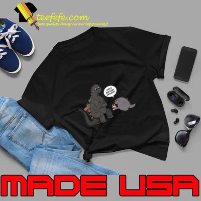 Happy Birthday Grandpa Godzilla Cute Monster T-Shirt