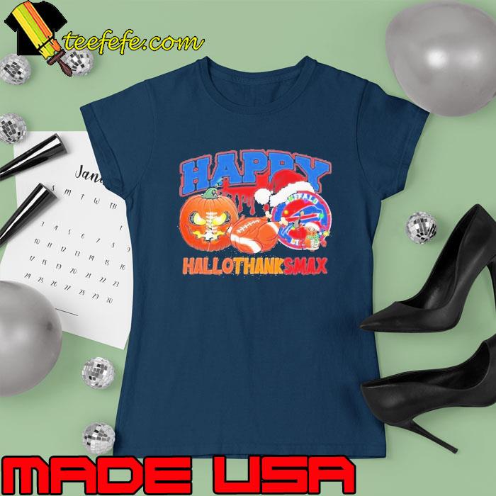 Happy Halloween Thank Smax Buffalo Bills Shirt Ladies tee Happy Halloween Thank Smax Buffalo Bills Shirt Ladies tee