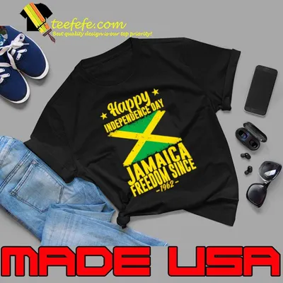 Happy Independence Day Jamaica 1962 Proud Jamaican T-Shirt