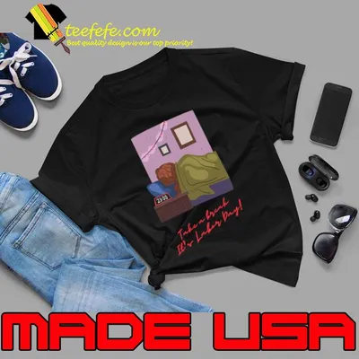 Happy Labor Day Orange Cat Take A Break It's Labor Day T-Shirt