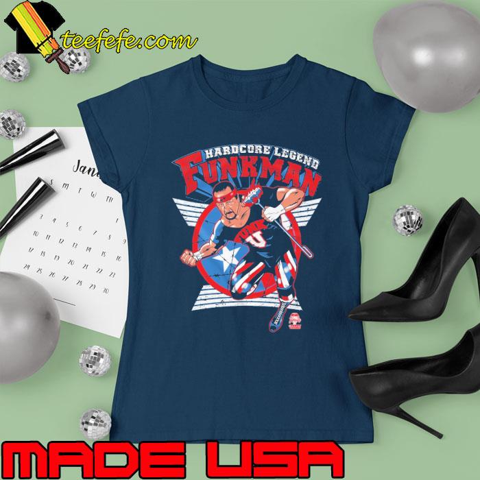 Hardcore Legend Funkman Terry Funk 1944-2023 Rip Shirt Ladies tee Hardcore Legend Funkman Terry Funk 1944-2023 Rip Shirt Ladies tee