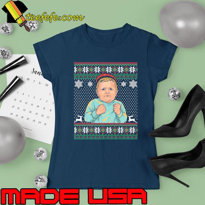 Hasbulla Christmas Cute Ugly Shirt Ladies tee Hasbulla Christmas Cute Ugly Shirt Ladies tee