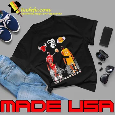 Head coach phil jackson michael Jordan and Kobe Bryant city signatures Shirt