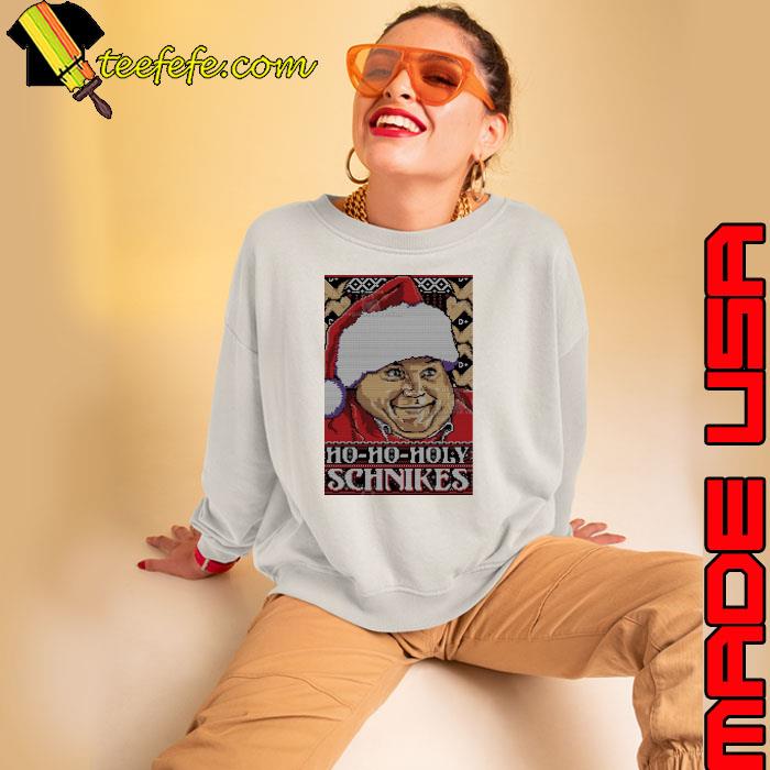Ho Ho Holy Schnikes Ugly Christmas Shirt (watermarked)