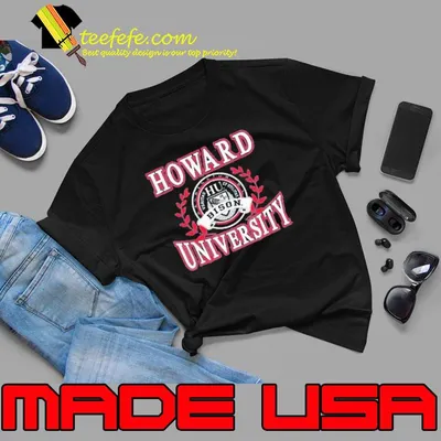 Howard University Bison Laurels shirt