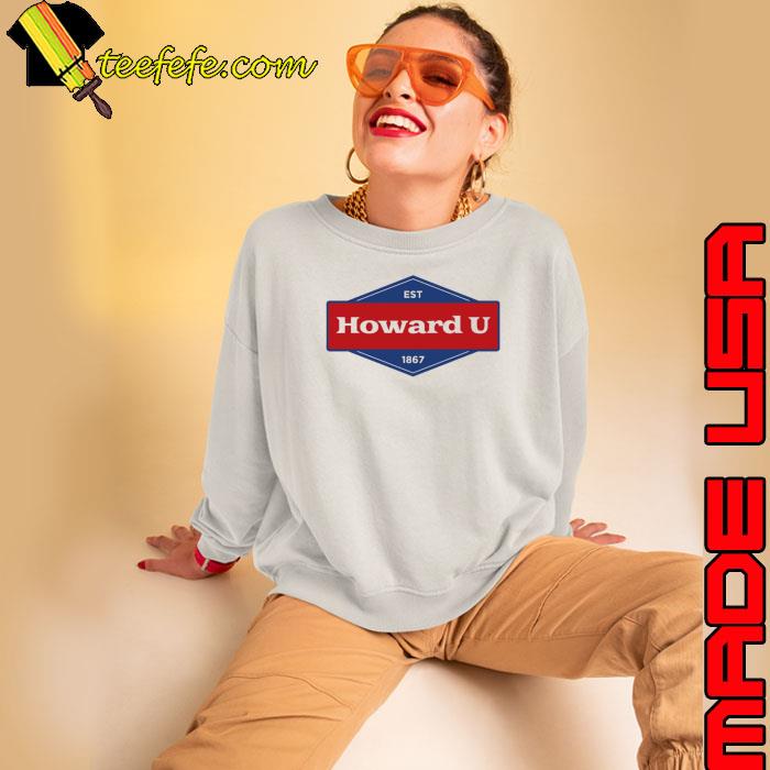 Howard University EST 1867 Happy Drink Logo Shirt