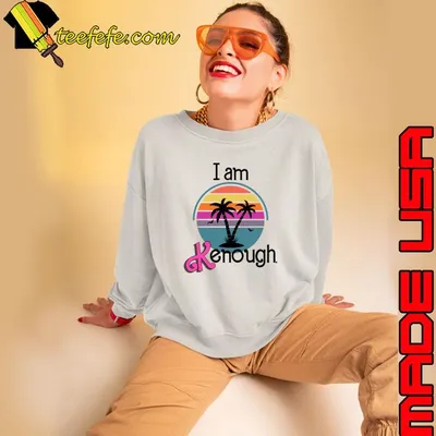 I Am Kenough Palm Tree Vintage T-Shirt