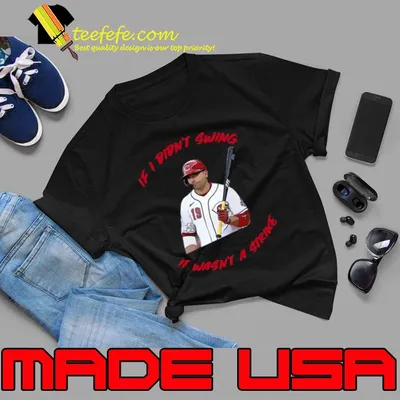 If I Didn't Swing It Wasn't a Strike Joey Votto Cincinnati Reds T-Shirt