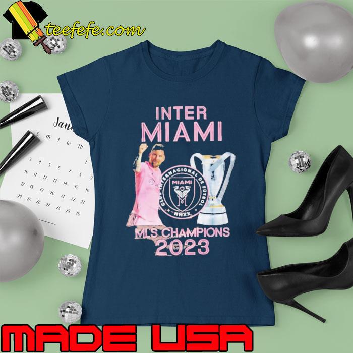 Inter Miami MLS Leagues Cup Champions 2023 Shirt Ladies tee Inter Miami MLS Leagues Cup Champions 2023 Shirt Ladies tee