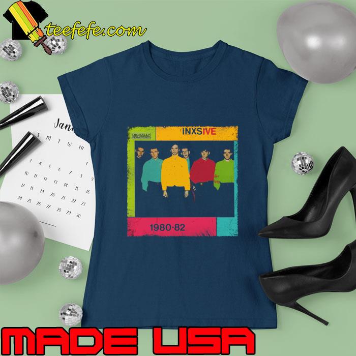 Inxs Legacy Photographs Celebrating A Rock N Roll Legend 1980 1982 T-Shirt Ladies tee Inxs Legacy Photographs Celebrating A Rock N Roll Legend 1980 1982 T-Shirt Ladies tee
