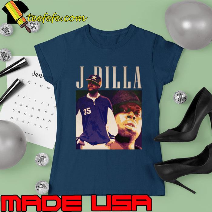 J. Dilla American record producer drummer T-Shirt Ladies tee J. Dilla American record producer drummer T-Shirt Ladies tee