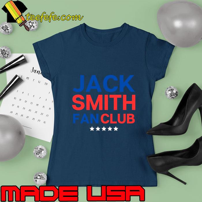 Jack Smith Fan Club Stars Political 2024 T-Shirt Ladies tee Jack Smith Fan Club Stars Political 2024 T-Shirt Ladies tee