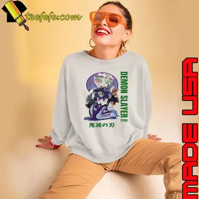 Japanese Gyokko Upper Moon Demon Slayer Shirt
