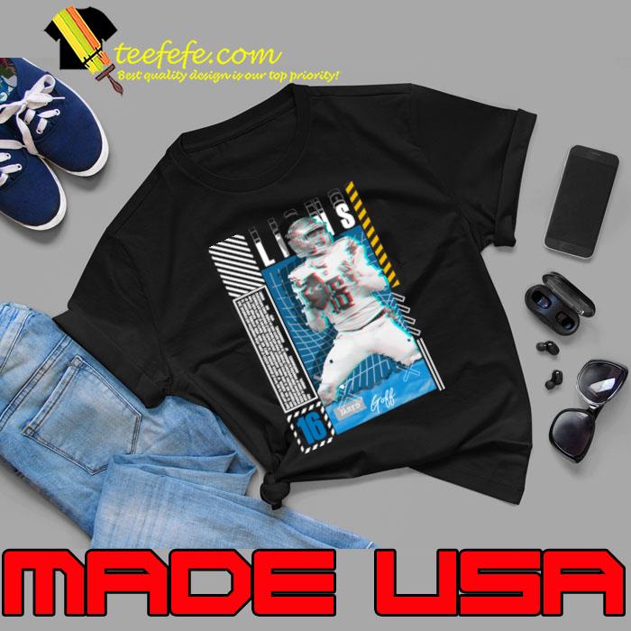 Jared Goff American football quarterback detroit Lions T-Shirt