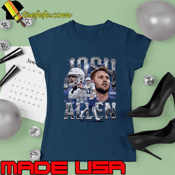 Josh Allen American football quarterback for the Buffalo Bills T-Shirt Ladies tee Josh Allen American football quarterback for the Buffalo Bills T-Shirt Ladies tee