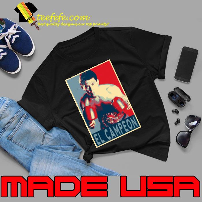 Julio Cesar Chavez El Campeon Poster Shirt (watermarked)